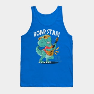 Rockstar Dinosaur Tank Top